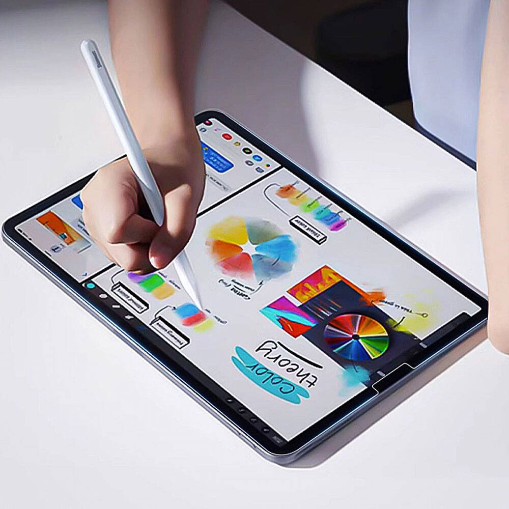 iPad Air 13 2024 Kağıt Hisli Wiwu iPaper Like Tablet Ekran Koruyucu Şeffaf