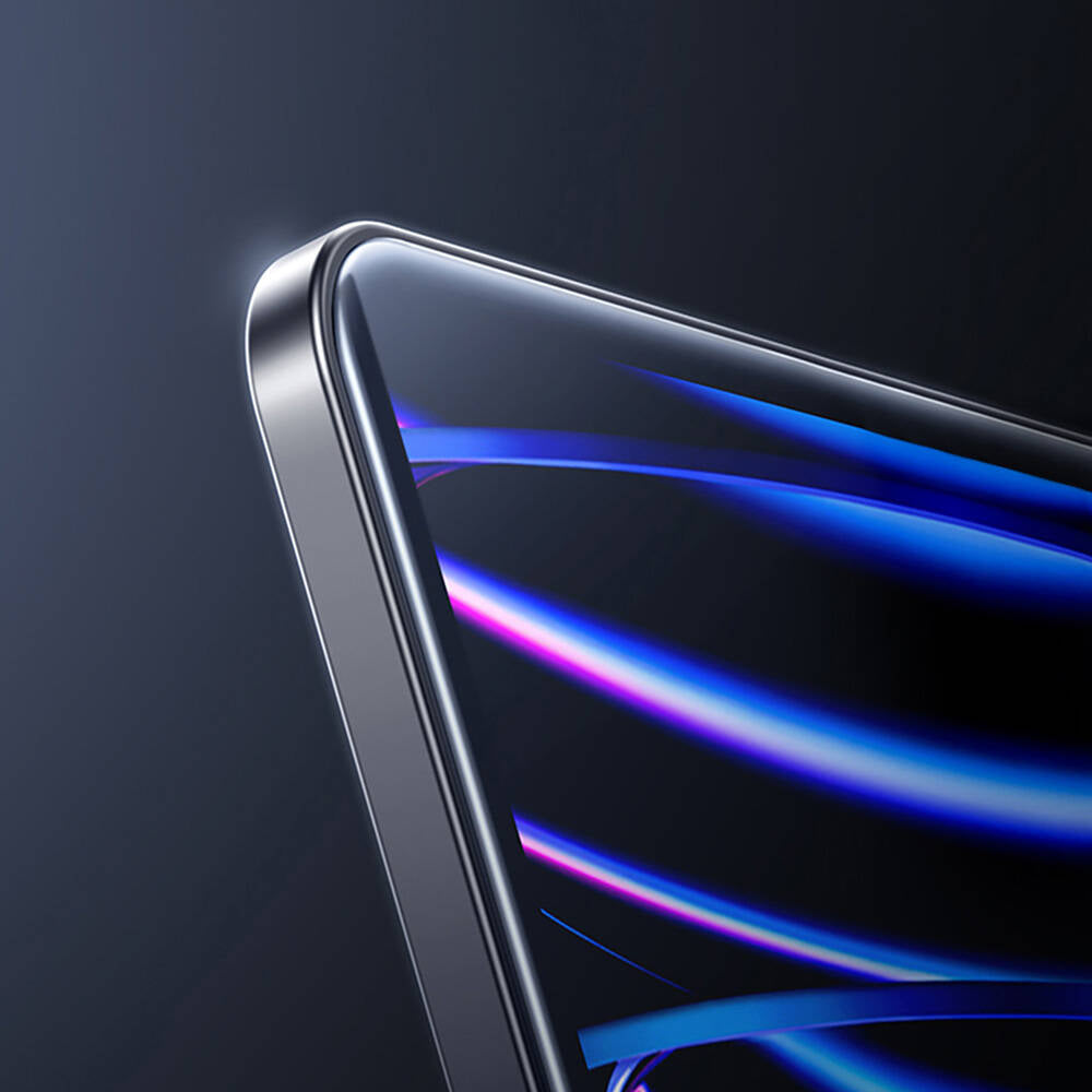 Apple iPad Air 13 2025 M3 Wiwu Wi-GQ003 iVista Serisi Oleofobik HD Temperli Cam Ekran Koruyucu Şeffaf