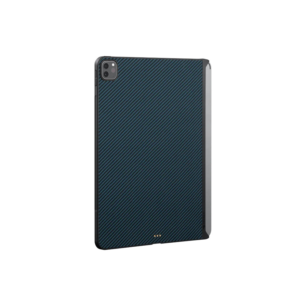 iPad Pro 11 2021 (3.Nesil) Kılıf Aramid Fiber Pitaka Ultra-Slim Classic Serisi Tablet Kılıf Siyah