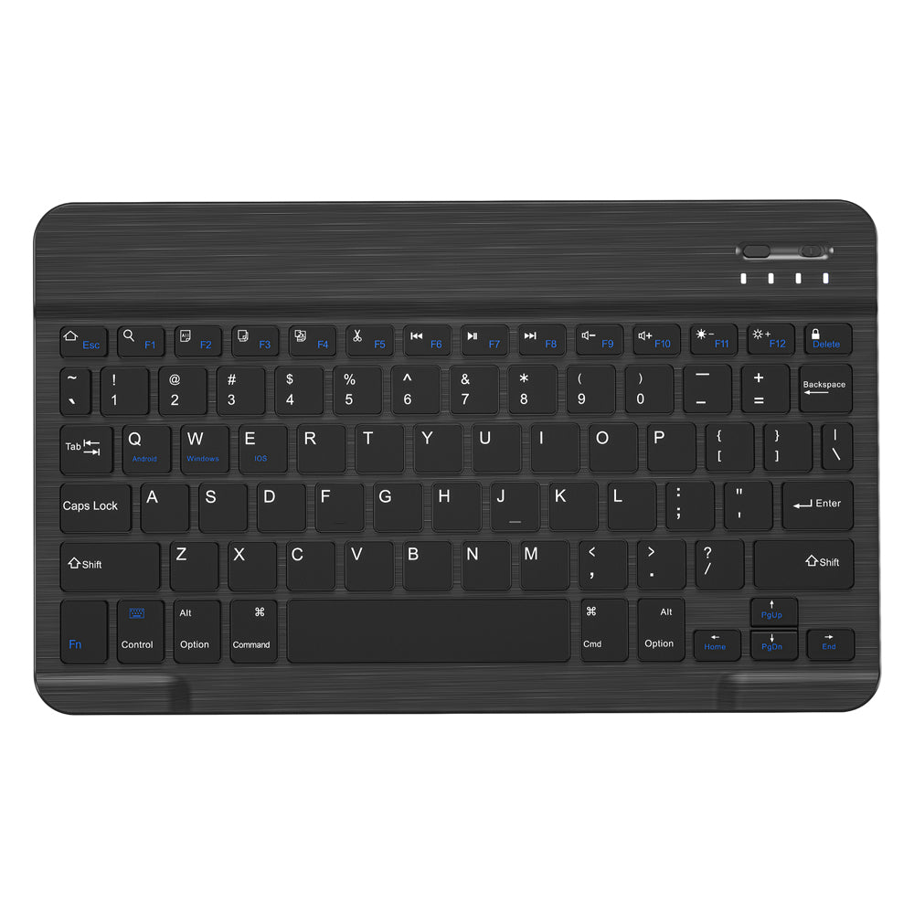 iPad Pro 12.9 2020 (4.Nesil) Wiwu Protective Gizli Kalem Bölmeli Klavyeli Kılıf Siyah