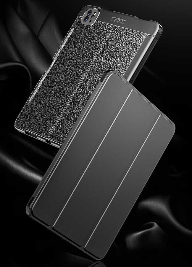 iPad Pro 12.9 2021 (5.Nesil) Kılıf Wlons Tablet Kılıf Lacivert