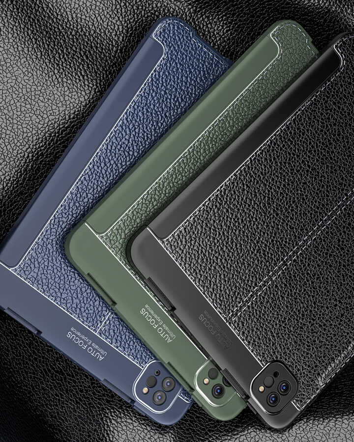 iPad Pro 12.9 2021 (5.Nesil) Kılıf Wlons Tablet Kılıf Koyu Yeşil