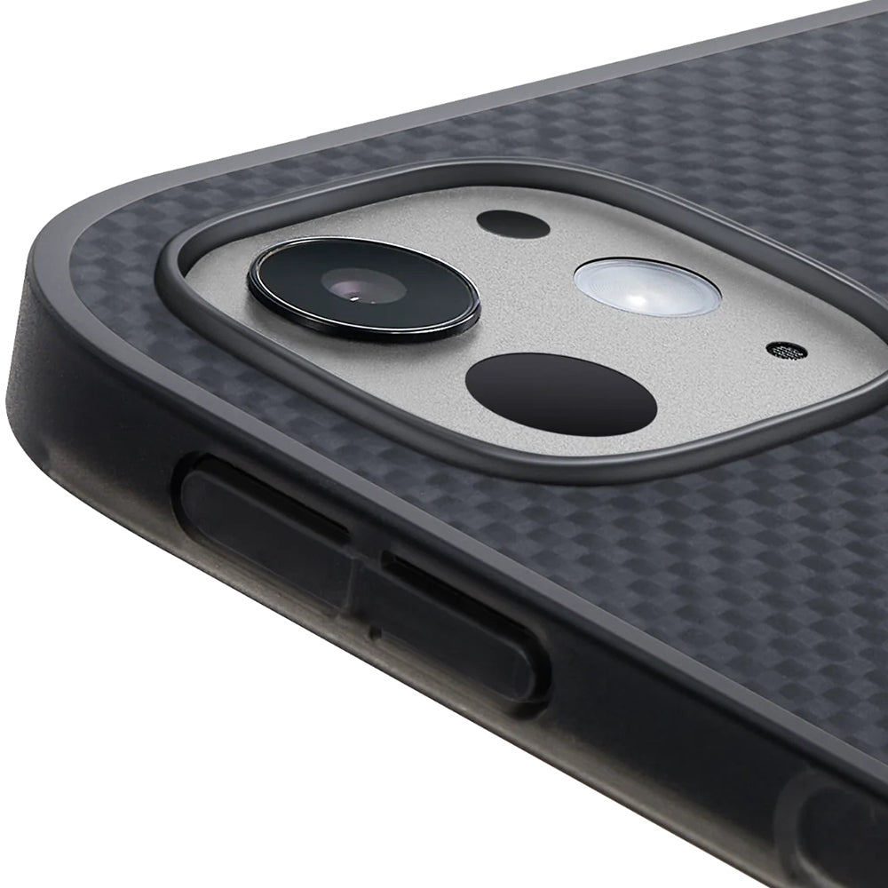 iPad Pro 13 2024 Kılıf Aramid Fiber Pitaka Ultra-Slim Classic Serisi Tablet Kılıf Siyah