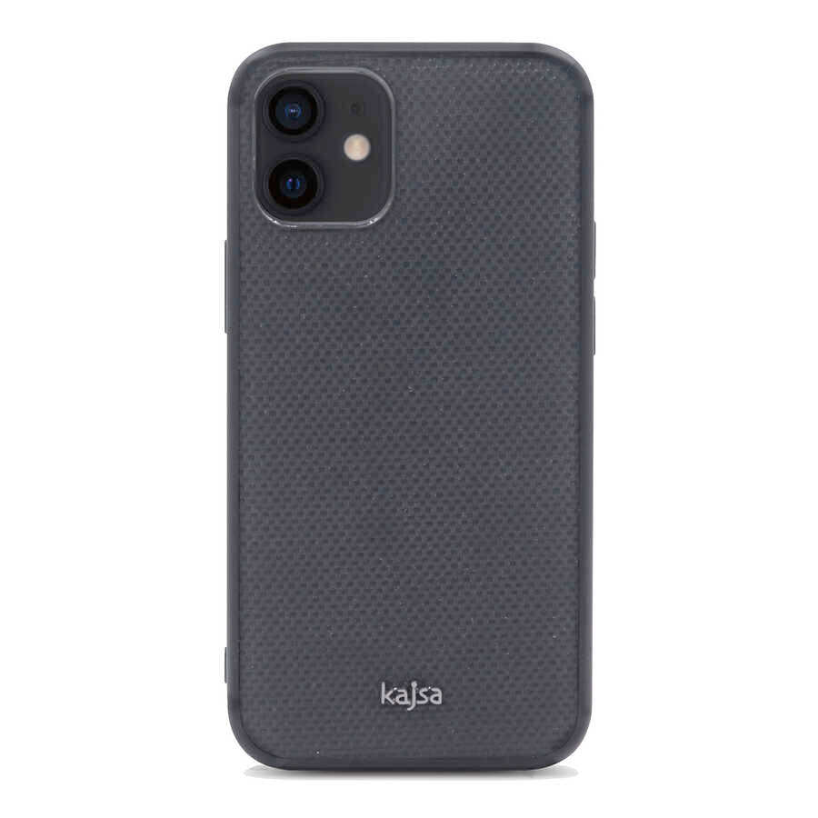 Apple iPhone 12 Kılıf Kajsa Preppie Serisi Dark Kapak