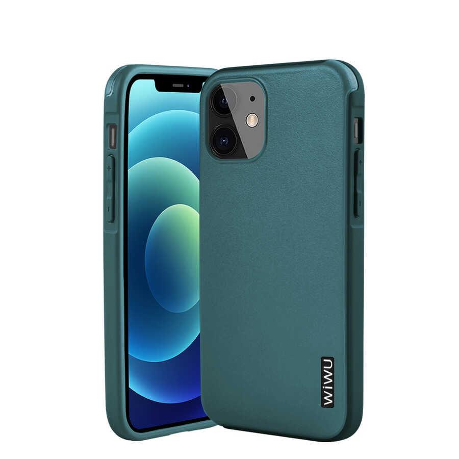 Apple iPhone 12 Kılıf Wiwu Sand Stone Kapak