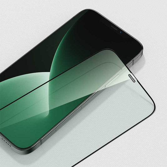 iPhone 12 Mini Benks 0.3mm V Pro Dust Proof Green Light Ekran Koruyucu Renksiz