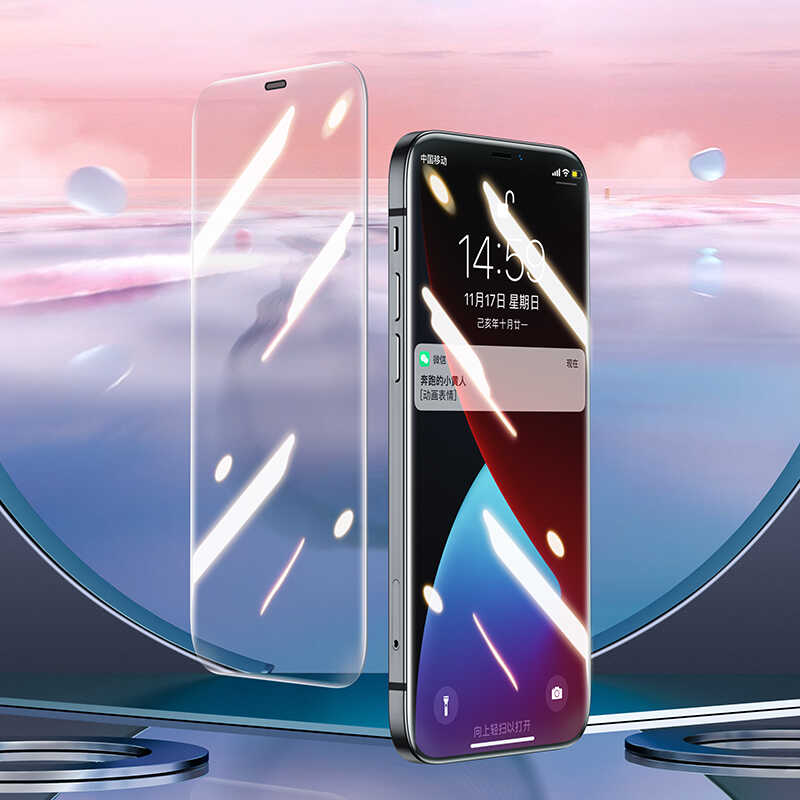 iPhone 12 Mini Benks OKR+Dust Proof Ekran Koruyucu Renksiz