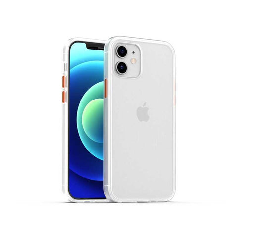 iPhone 12 Mini Kılıf Benks Magic Smooth Drop Resistance Kılıf Beyaz