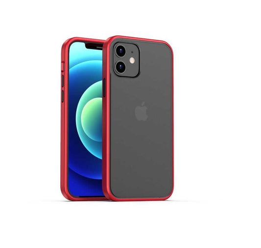 iPhone 12 Mini Kılıf Benks Magic Smooth Drop Resistance Kılıf Kırmızı