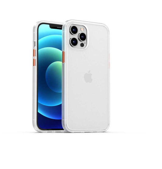 iPhone 12 Pro Max Kılıf Benks Magic Smooth Drop Resistance Kılıf Beyaz