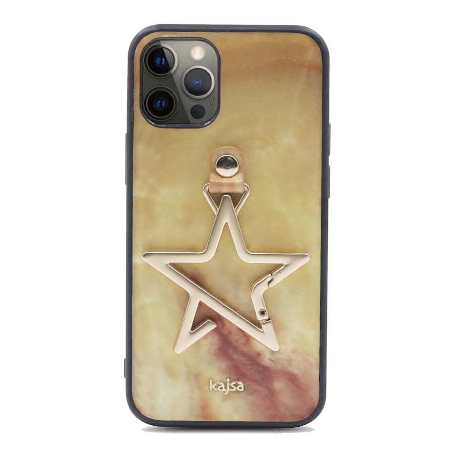 iPhone 12 Pro Max Kılıf Kajsa Starry Serisi Marble Kılıf NO2