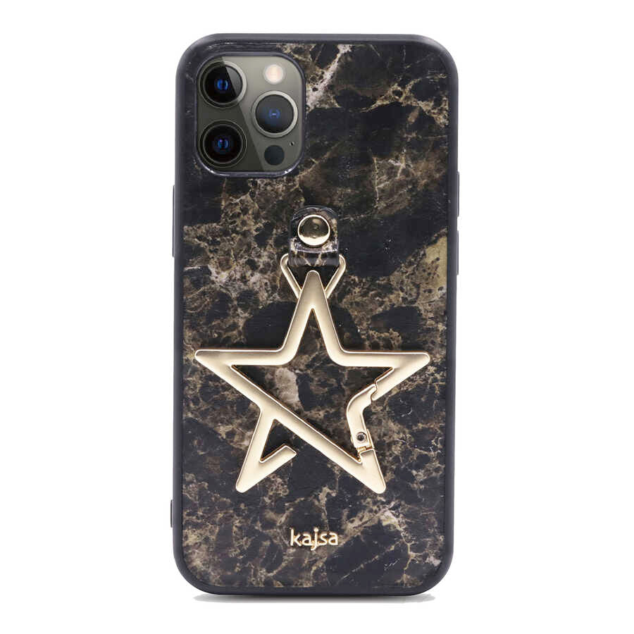 iPhone 12 Pro Max Kılıf Kajsa Starry Serisi Marble Kılıf NO2