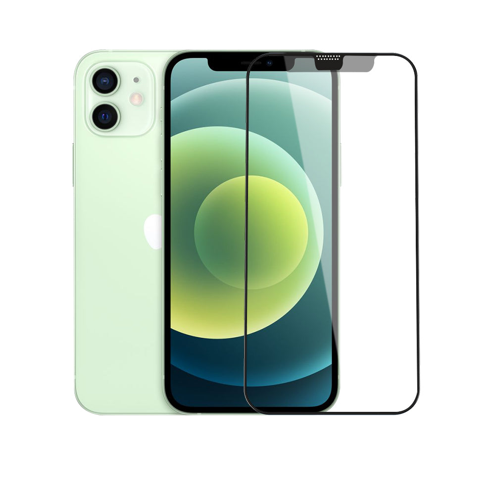 iPhone 12 Wiwu iVista Screen Matte Ultra Güçlü Temperli Mat Ekran Koruyucu Siyah