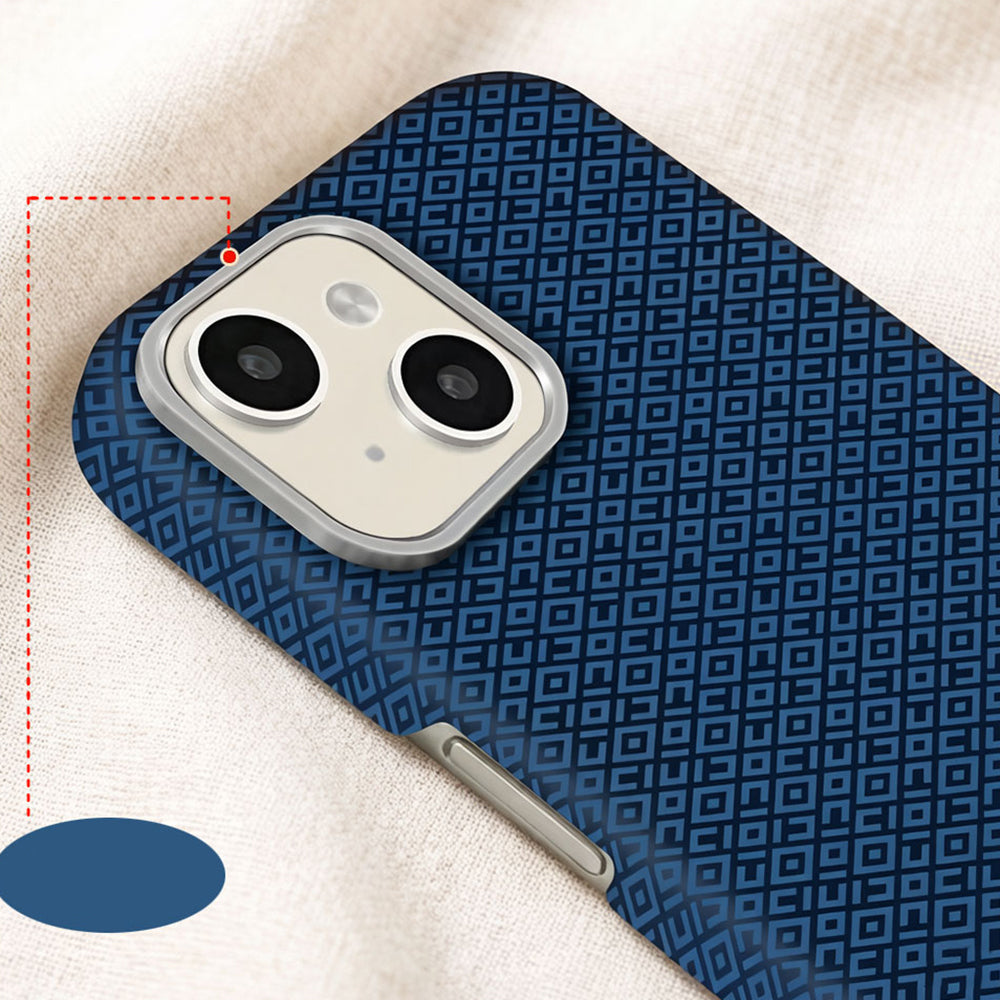 Apple iPhone 13 Kılıf M-Safe Şarj Özellikli Zore Paris Vax Sert PC Kapak