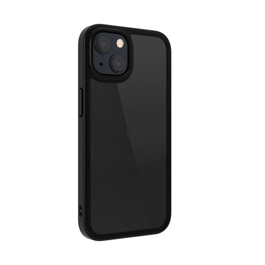 iPhone 13 Kılıf Ultra İnce Şok Önleyicili Lisanslı Switcheasy Aero Plus Kılıf Siyah Karbon