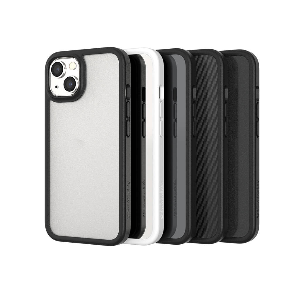 iPhone 13 Kılıf Ultra İnce Şok Önleyicili Lisanslı Switcheasy Aero Plus Kılıf Siyah