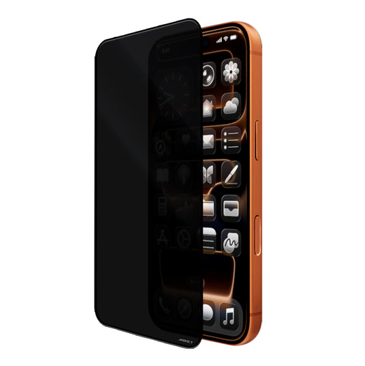 Apple iPhone 13 Mohseven M6 Privacy Temperli Cam Ekran Koruyucu + Kolay Uygulama Aparatı