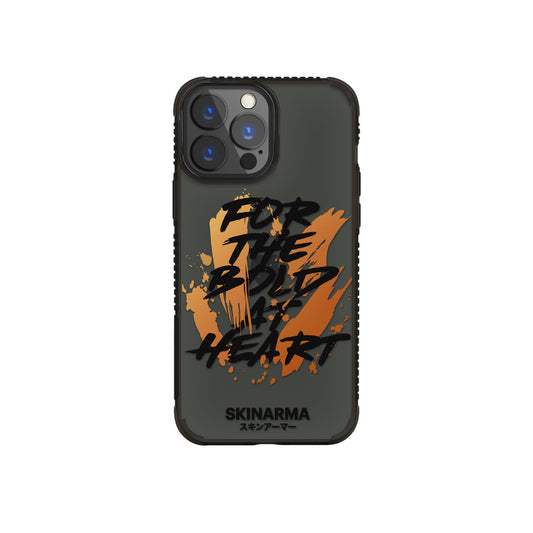 iPhone 13 Pro Kılıf SkinArma Desenli Airbag Tasarımlı Hansha Kılıf Füme