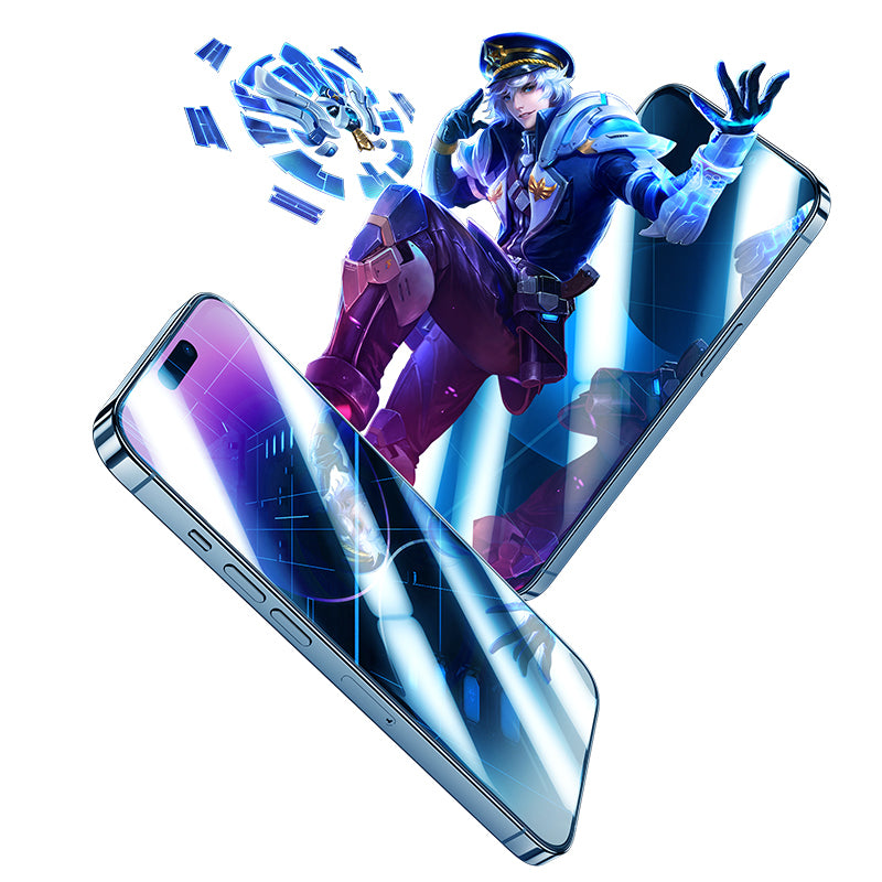 Apple iPhone 13 Pro Max Benks JoyTouch Mat Oyun Ekran Koruyucu + Kolay Uygulama Aparatı Siyah