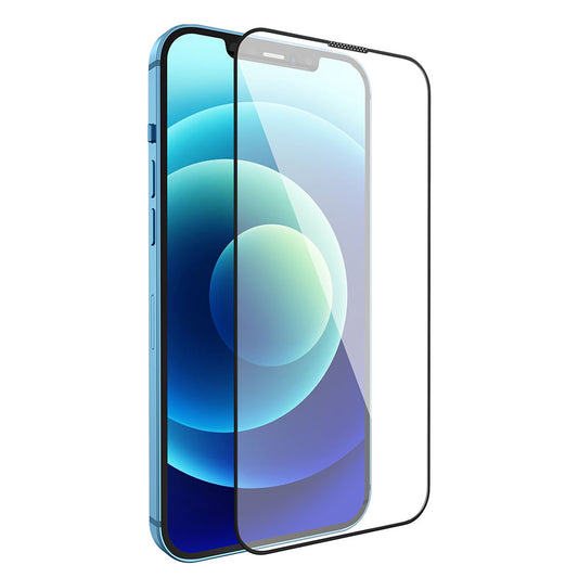 iPhone 13 Pro Wiwu CZ-003 Mavi Işık Teknolojili Hidrofobik ve Oleofobik Parlama Önleyici Cam Ekran Koruyucu Siyah