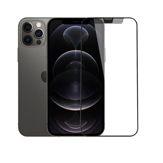 iPhone 13 Pro Wiwu iVista Screen Matte Ultra Güçlü Temperli Mat Ekran Koruyucu Siyah