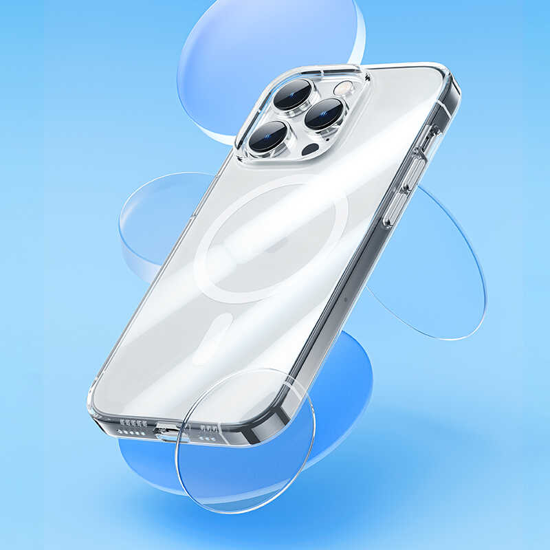 iPhone 14 Kılıf Benks Crystal Series Clear Kılıf Ekran Koruyucu Hediyeli Renksiz