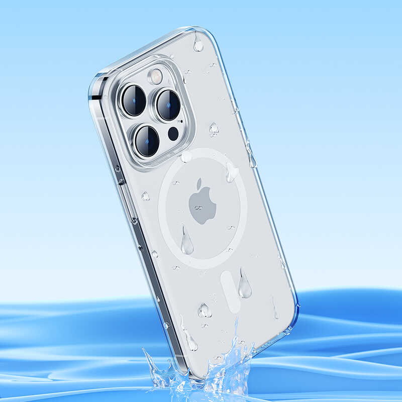 iPhone 14 Kılıf Benks Crystal Series Clear Kılıf Ekran Koruyucu Hediyeli Renksiz