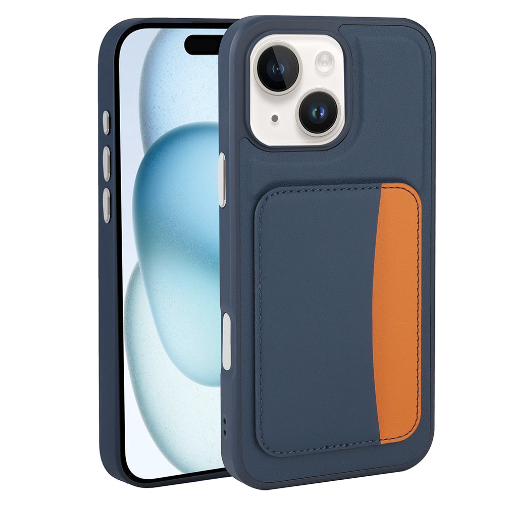 Apple iPhone 14 Kılıf Kartlıklı Zore X-Kart Silikon Kapak