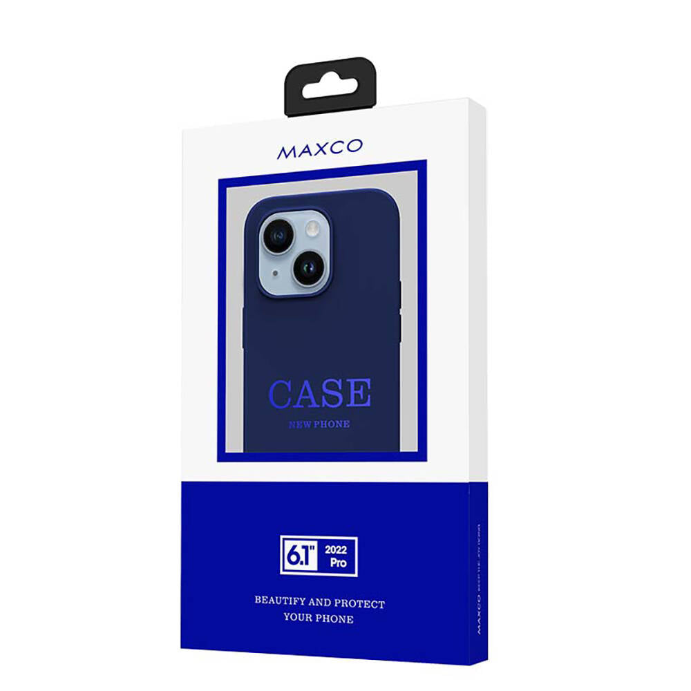 iPhone 14 Kılıf Magsafe Şarj Özellikli Liquid Silikon Recci Mousse Serisi Kılıf Siyah