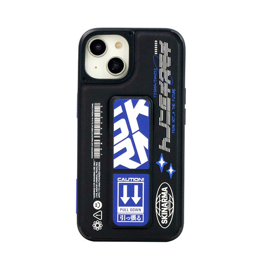 iPhone 14 Kılıf SkinArma Standlı Deri Görünümlü Akarui Kılıf Kırmızı