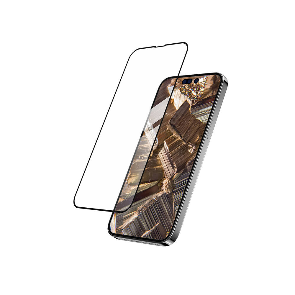 iPhone 14 Oleofobik Temperli Ultra HD Lisanslı Switcheasy Vetro 9H Cam Ekran Koruyucu Renksiz