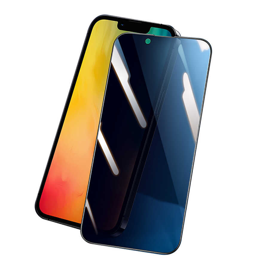 iPhone 14 Plus Benks 0.3mm V Pro Privacy Hayalet Ekran Koruyucu Siyah
