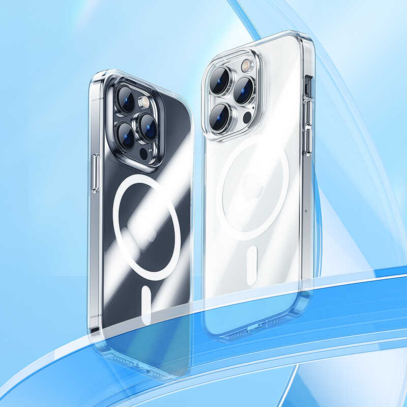 iPhone 14 Plus Kılıf Benks Crystal Series Clear Kılıf Ekran Koruyucu Hediyeli Renksiz
