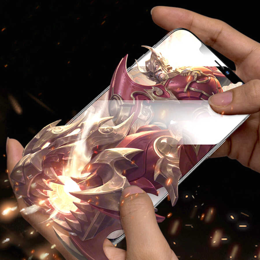 iPhone 14 Plus Wiwu iVista Super Hardness Ekran Koruyucu Siyah