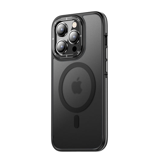 iPhone 14 Pro Kılıf Magsafe Şarj Özellikli Mat Görünümlü Wlons Vevo Kılıf Gümüş