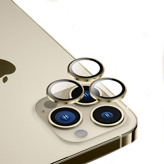 iPhone 14 Pro Max Benks King Kong PVD Kamera Lens Koruyucu Gold