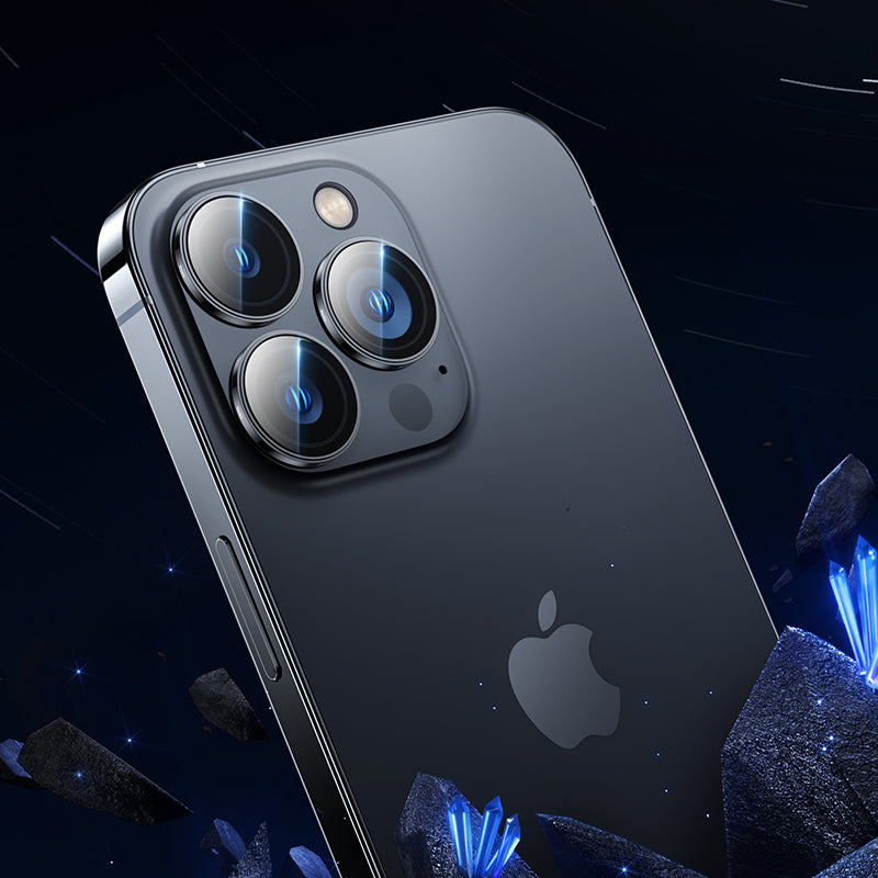 iPhone 14 Pro Max Benks King Kong PVD Kamera Lens Koruyucu Gold