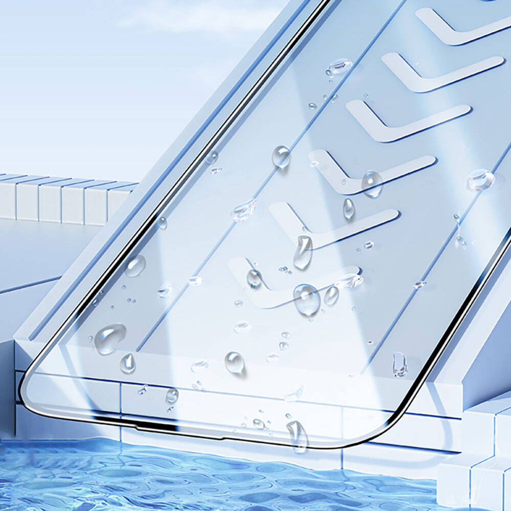 iPhone 14 Pro Max Benks V Pro Ultra Shield 0.3mm Ekran Koruyucu + Kolay Uygulama Aparatlı Siyah