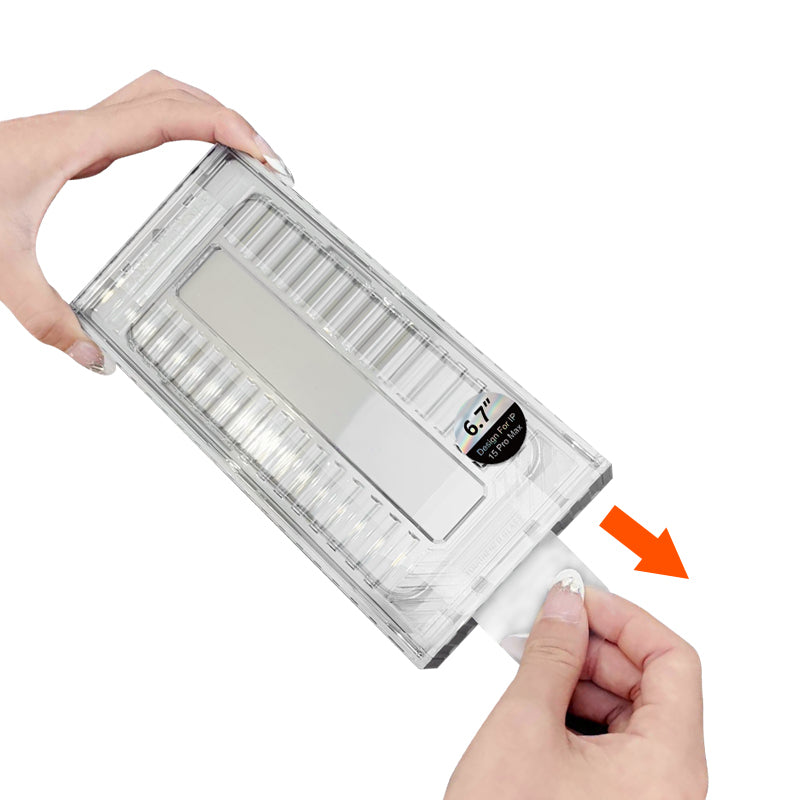 Apple iPhone 14 Pro Max CaseWorld Ultra-Thin Serisi 0.15mm HD Cam Ekran Koruyucu + Uygulama Aparatlı Şeffaf