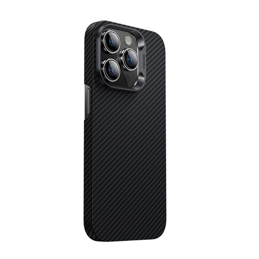 Apple iPhone 14 Pro Max Kılıf M-safe Özellikli Karbon Fiber Benks 600D Essential Kevlar Kapak