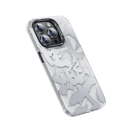 iPhone 14 Pro Max Kılıf Magsafe Şarj Özellikli Benks Casebang Calligraphy Joy Kılıf Siyah