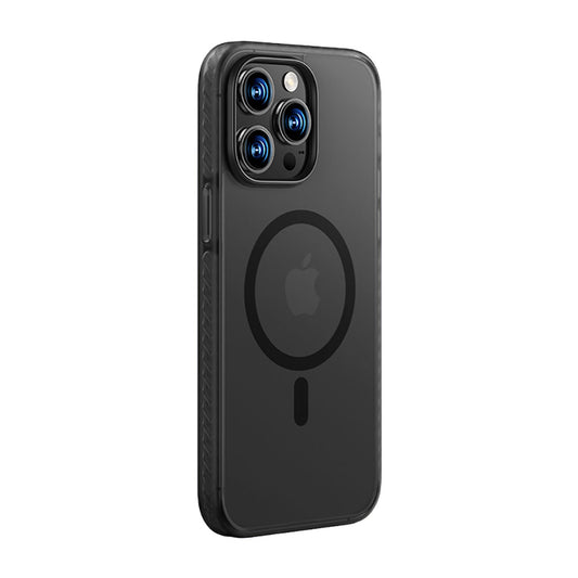 iPhone 14 Pro Max Kılıf Magsafe Şarj Özellikli Benks Lucid Armor Kılıf Siyah
