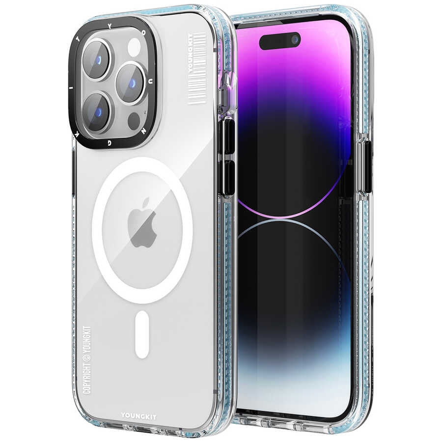 Apple iPhone 14 Pro Max Kılıf M-safe Şarj Özellikli YoungKit Exquisite Serisi Kapak