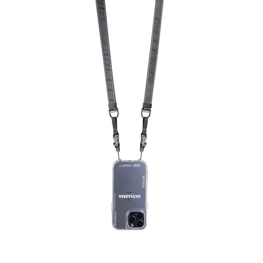 iPhone 14 Pro Max Kılıf SkinArma Şeffaf Airbag Tasarımlı Boyun Askılı Kiru Kılıf Colorful