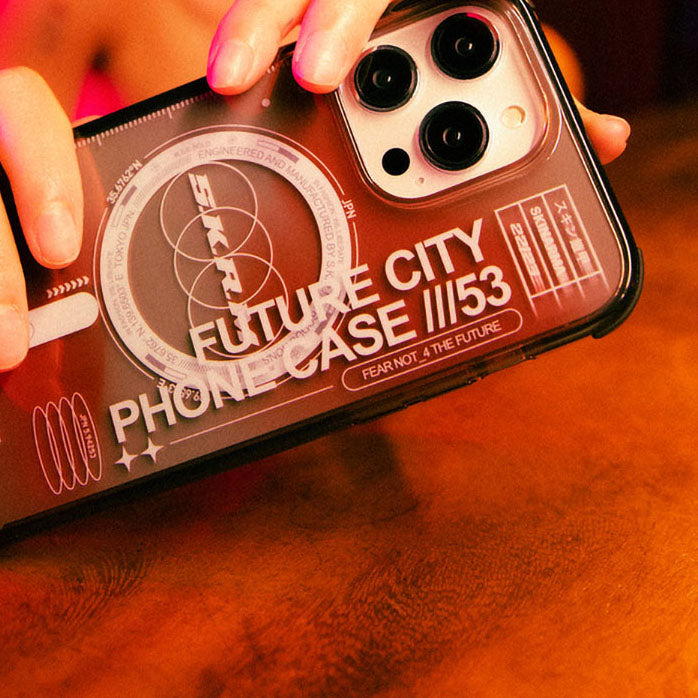 iPhone 14 Pro Max Kılıf SkinArma Şeffaf Airbag Tasarımlı Magsafe Şarj Özellikli Shorai Kılıf Mor