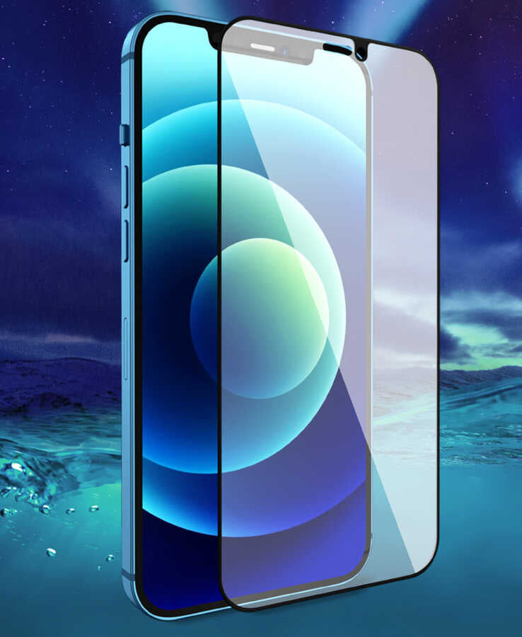 iPhone 14 Wiwu iVista Super Hardness Ekran Koruyucu Siyah