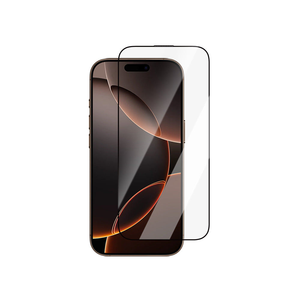 Apple iPhone 15 CaseWorld Ultra-Thin Serisi 0.15mm 3D Schott Cam Temperli Ekran Koruyucu