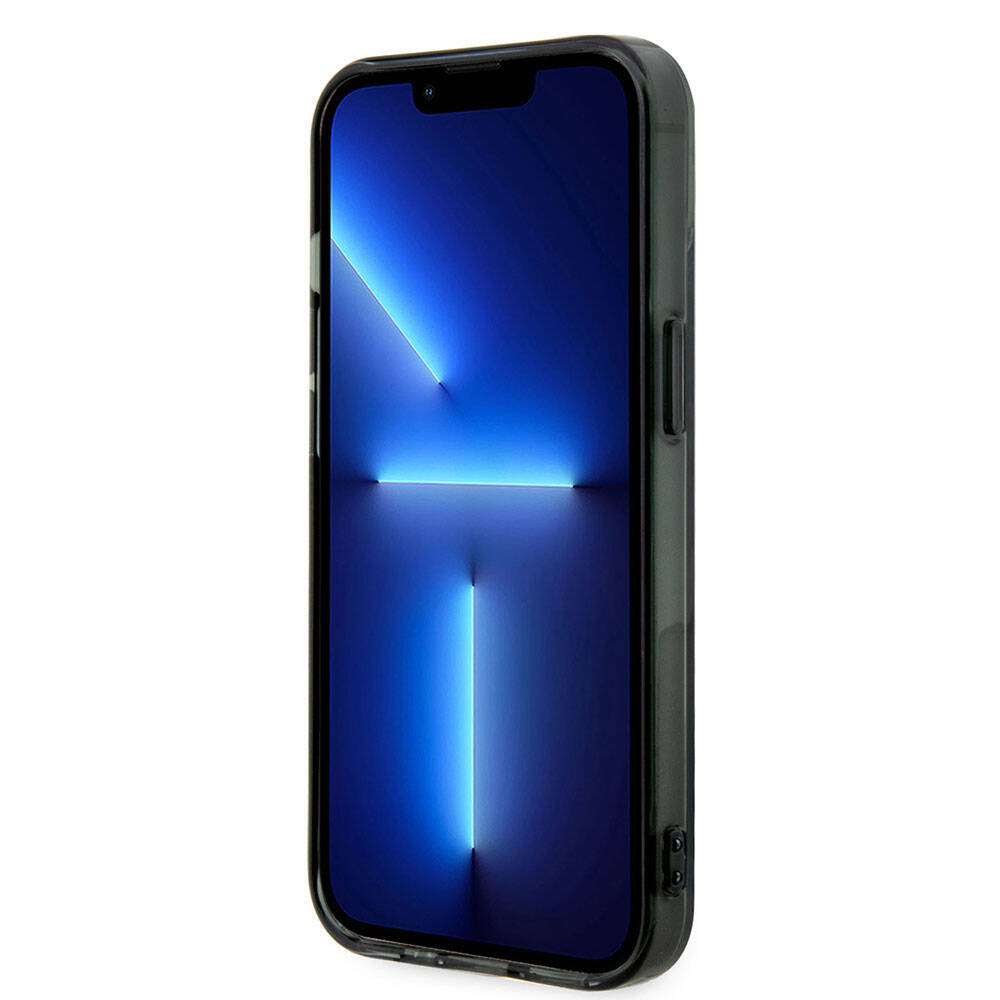 iPhone 15 Kılıf BMW Magsafe Şarj Özellikli Transparan Silver Ring Orjinal Lisanslı Kılıf Renksiz