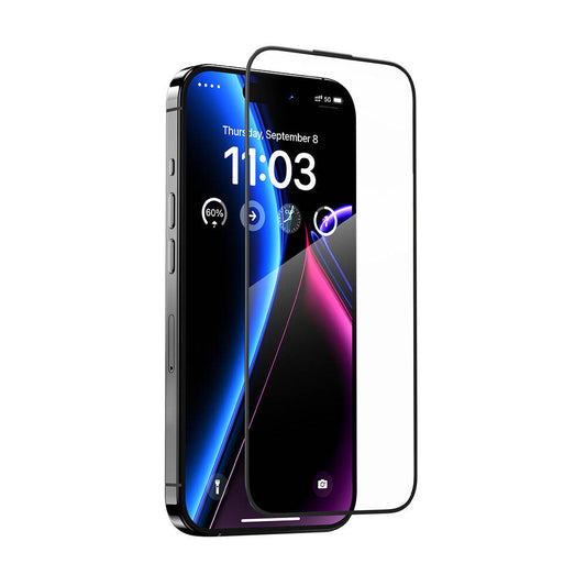 iPhone 15 Plus Benks V Pro Ultra Shield 0.3mm Ekran Koruyucu + Kolay Uygulama Aparatlı Siyah