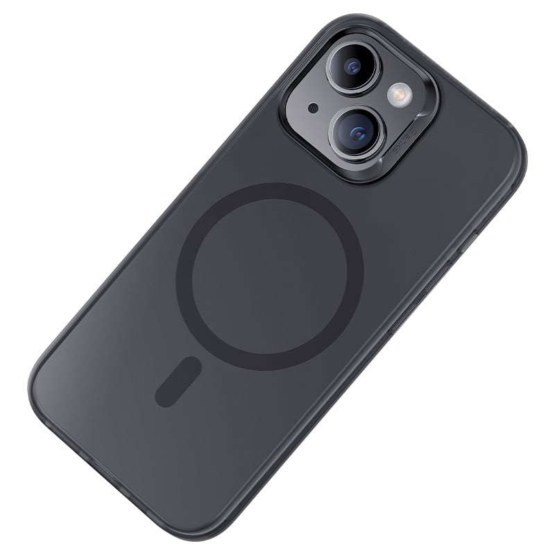 iPhone 15 Plus Kılıf Magsafe Şarj Özellikli Benks Lucid Armor Kılıf Siyah